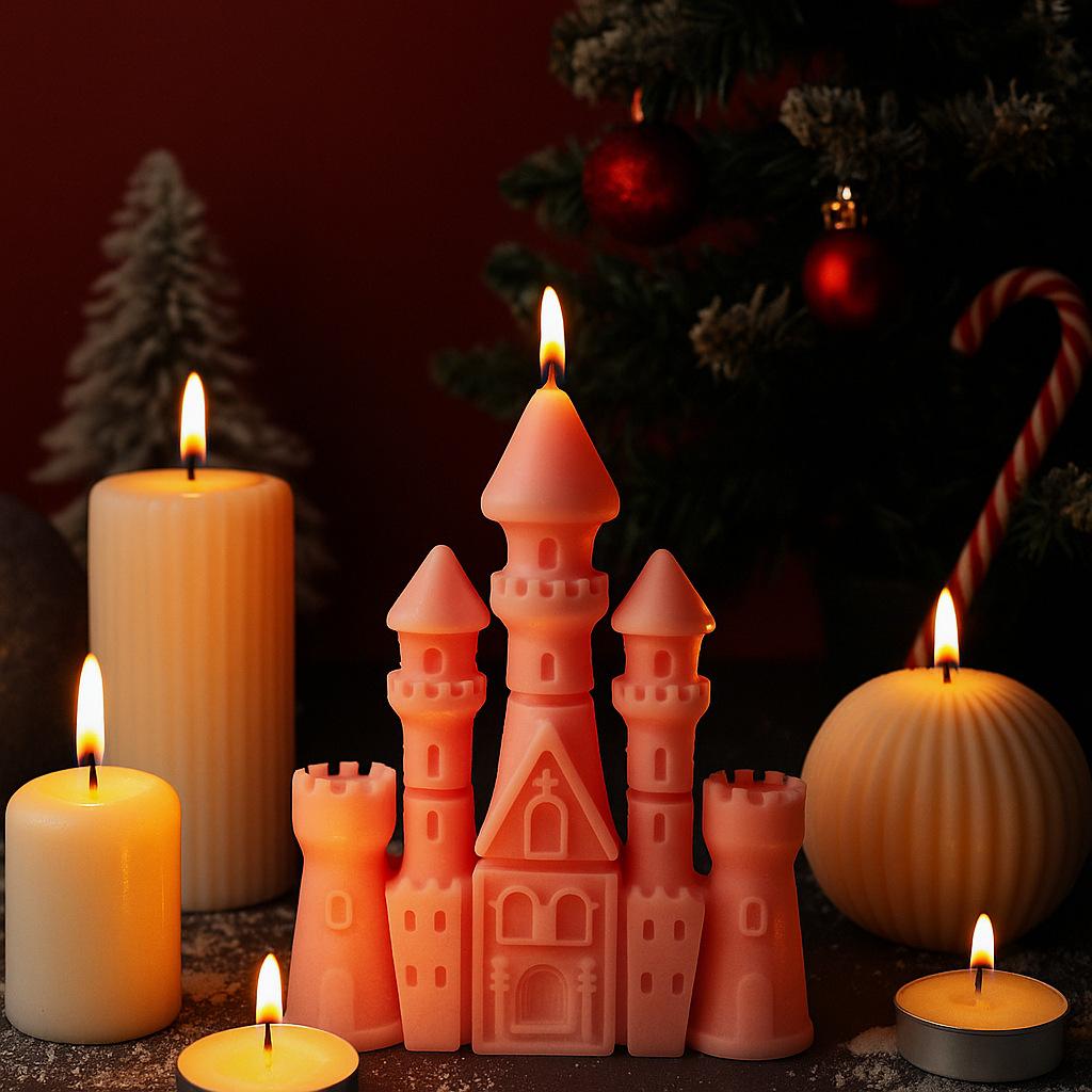 Dreamy Castle Silicone Mold for Handmade Ornaments