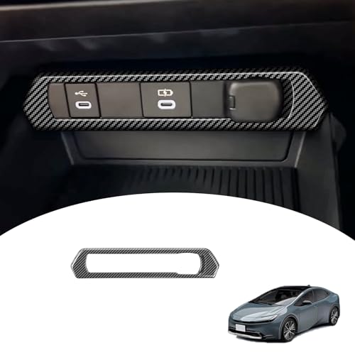 

[GIKAKU] Для аксессуаров Prius 5-го поколения серии 60 ZVW60 ZVW65 MXWH60 MXWH65 Аксессуары для нового Prius серии 60 Панель переключателя прикуривателя