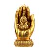 Brass Craftwork Guanyin , Heart Sutra Buddha Hand Home Decorative Ornament, Bronze Item
