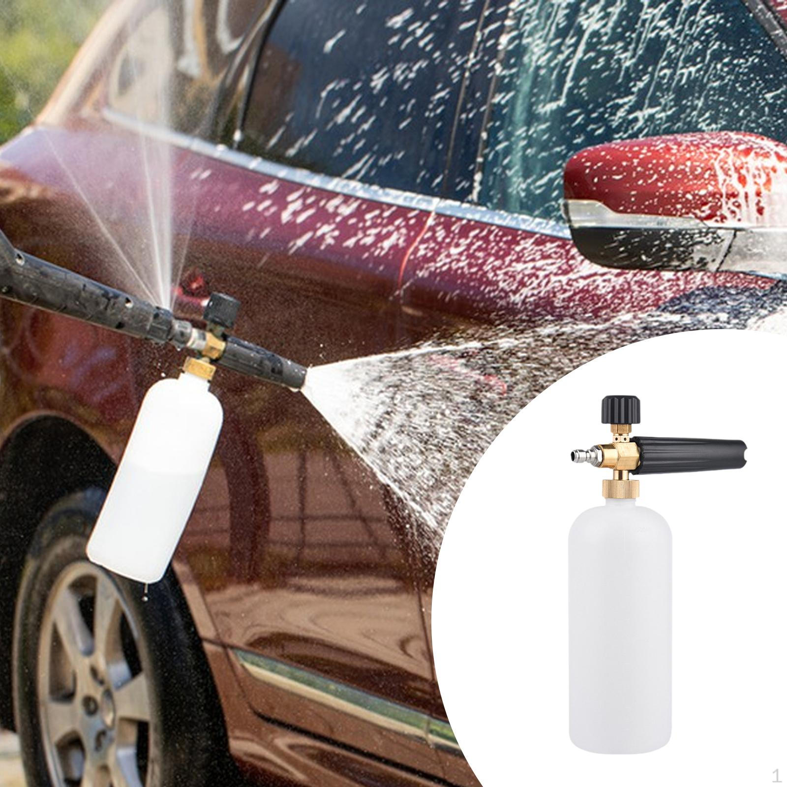 High Pressure Foam Sprayer for Car Wash Professional Large Capacity Bottle Manual Adjustable Nozzle