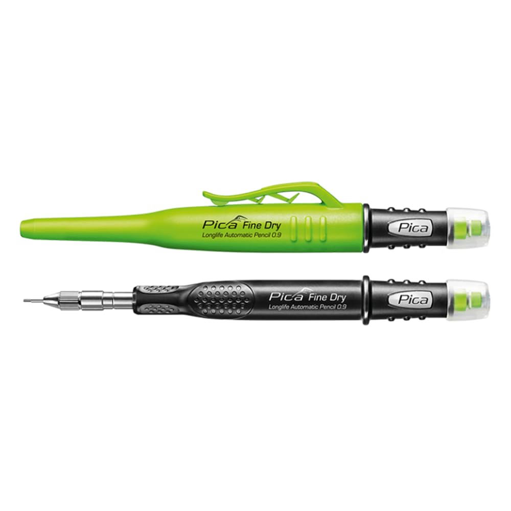 Pica Marker Pica Marker Architekten-Minenbleistift Fein Trocken Runde Mine Schwarz HB 7070 Pica Dry Runde Mine Schwarz 2B 3030 Set mit je 1 Stück 0,9 mm 2,8 mm