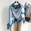 High Quality Silk Scarf Dual Use Shawl Thin Versatile Fashion Women Scarf