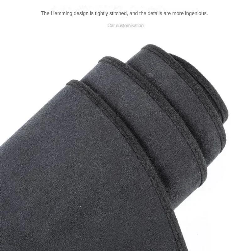 Model3 Highland 2025 Suede interior Accessories For Tesla Model 3 Y 2025 Dashboard Panel Pad Dash Board Sunshade Protector Cover