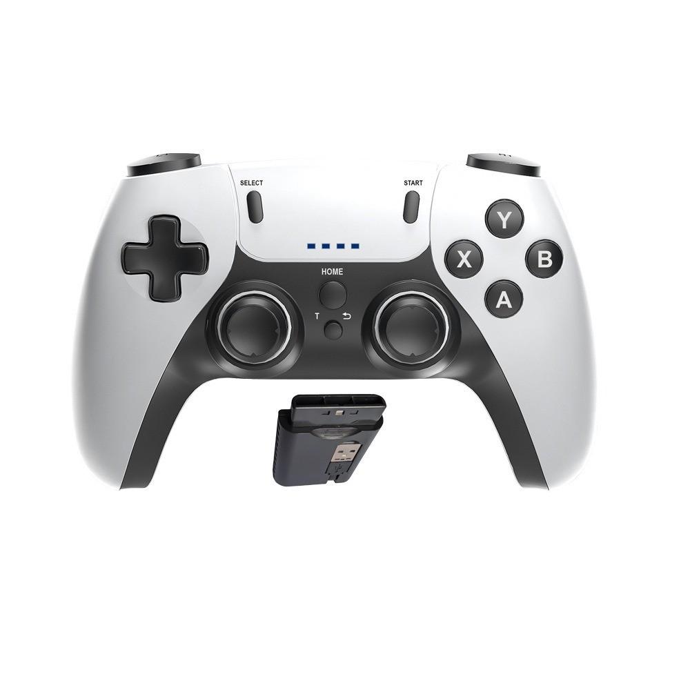 6-In-1 Dual Vibration Gamepad 2.4G Wireless Game Controller for Ps1 Ps2 Ps3 Pc Android Smart Tv Box Game Game Accessories