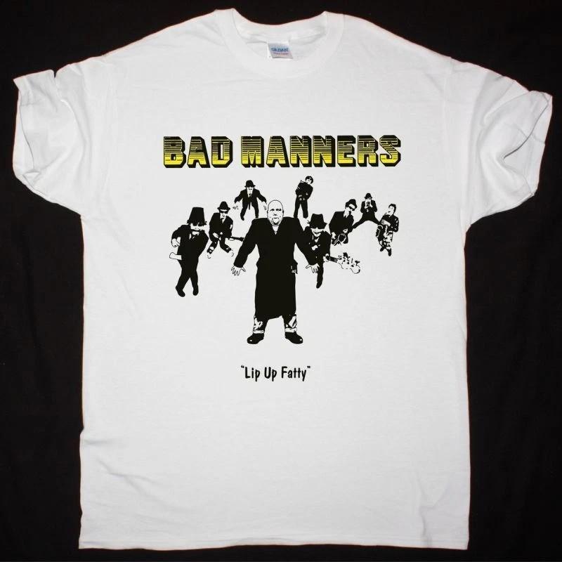 

Rare Lit Up Fatty Bad Manners Band Cotton White to 5XL Tee Shirt HL158 Unisex T-Shirt M