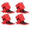 4 Pcs Circuit Breaker Lockout Device High Temperature Resistant Clamp On Single Pole Breaker Lock Out 120 277V