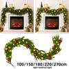 Pine Needles Realisticl Green Garland Christmas Decoration Garland  Christmas Decorations