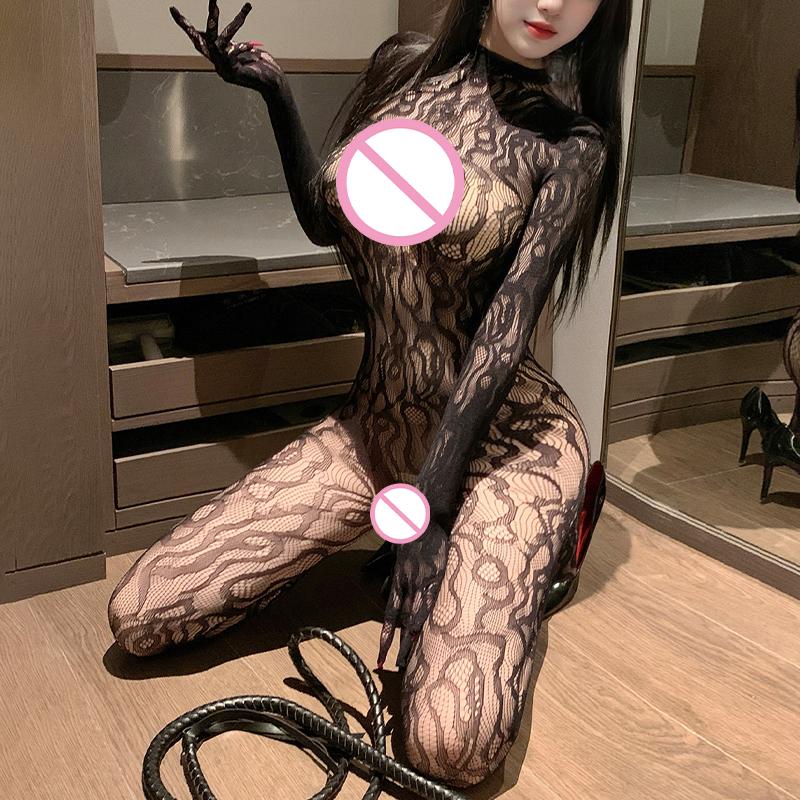 For Sex Perspective Sexy Lingerie Sexiest Fishnet Bodysuit Erotic Outfit Teddy Full Body Stocking Open Crotchless Bodystocking