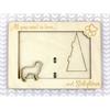 Stabyhoun, Stabijhoun, Fryske Stabij – Photo frame, engraved wooden frame | Art-Dog