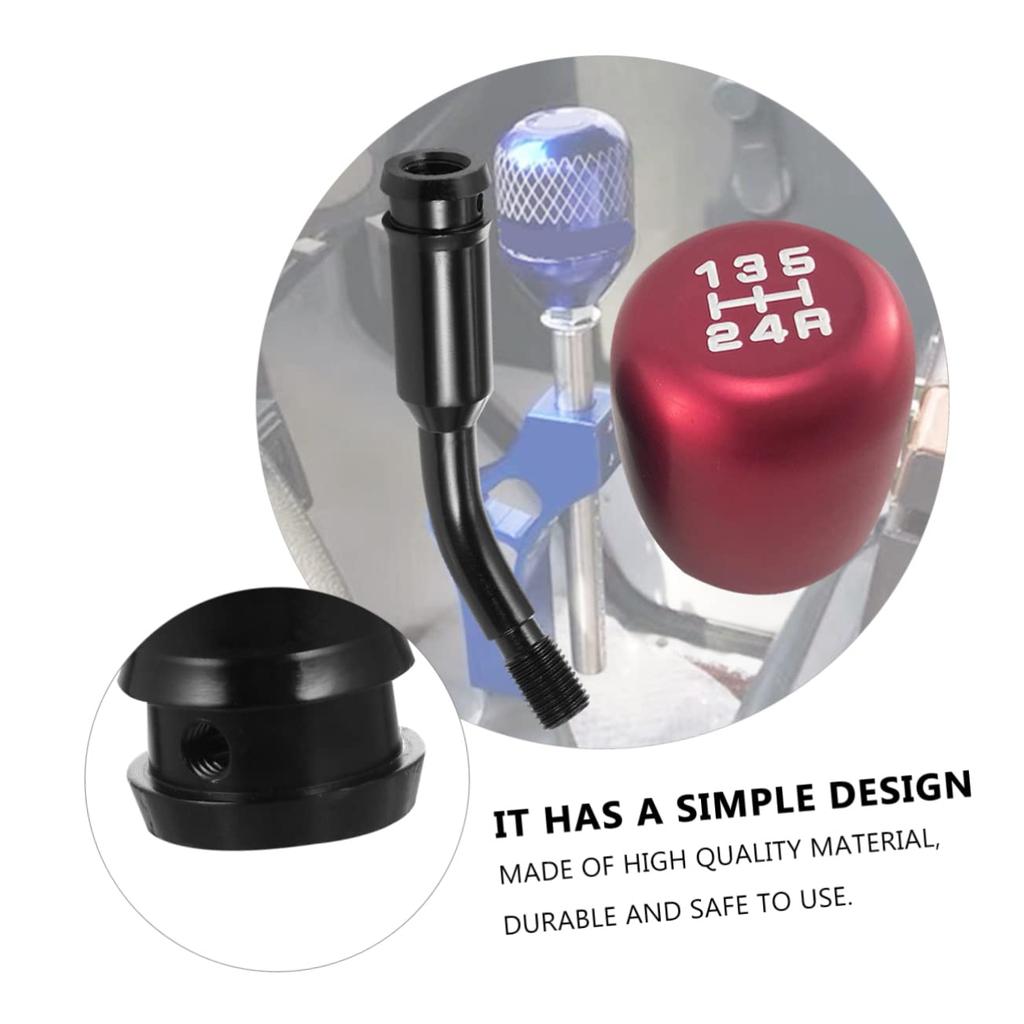 SUPVOX Extension Rod Gear Knob Extender Carbon Fiber Knob Knob Stick Shifter Gear Shift