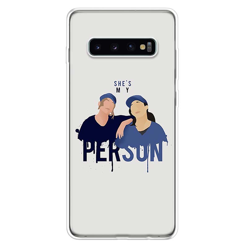Greys Anatomy Phone Case For Samsung Galaxy S26 S25 Edge S24 S23 Ultra S22 Plus S21 S20 FE Soft TPU Back Cover Funda Galaxy S25