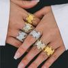 Falling Water Shape Rings In Stainless Steel For Women Men 18k Gold Plated Waterproof No Tarnish Unisex Open Ring Couple Jewelry