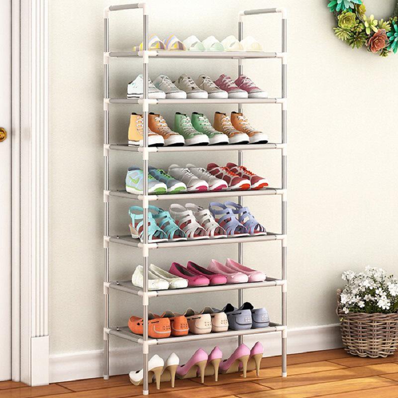 Multi-layer Minimalist Shoe Rack for Home or Dorm Assembly