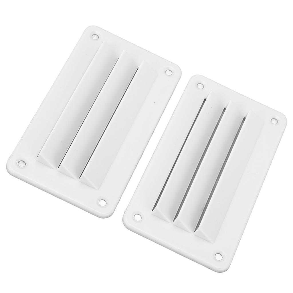 2pcs RV   Vent Louver Professional Bathroom   Ventilation Outlet Grille Louver for Boat Yacht Home