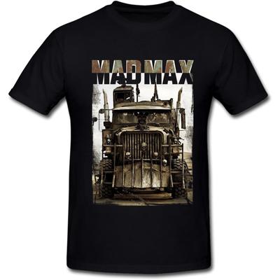 MoonArt Men's Mad Max Car T-Shirt XXL Black