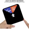 Office Privacy Sign,Do Not Disturb/Please Knock/Out of Office/in a Meeting Sign, Non-Scratch Magnetic Privacy Door Indicator That Lets Others Know