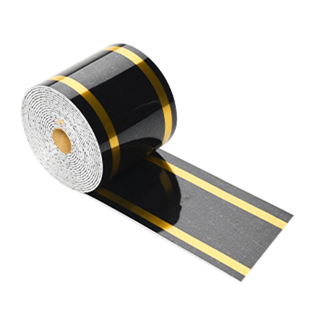 Thickening Foam Self-Adhesive Skirting Board Self-Adhesive Design PVC Material Waterproof Baseboard Marble Pattern