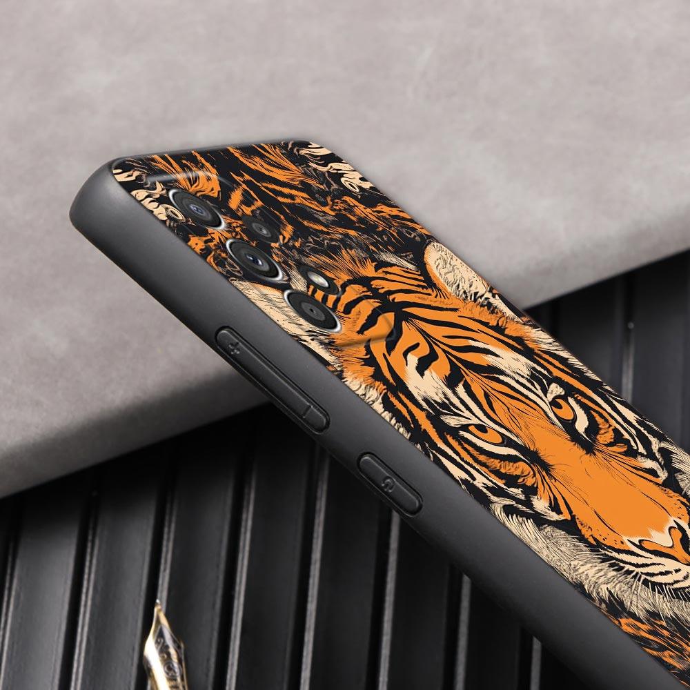The Wolf Lion Cat Phone Case For Samsung Galaxy A57 A56 A37 A55 A36 5G A26 A54 A52 A35 A34 A25 A17 A16 A15 A07 A06 Soft Cover