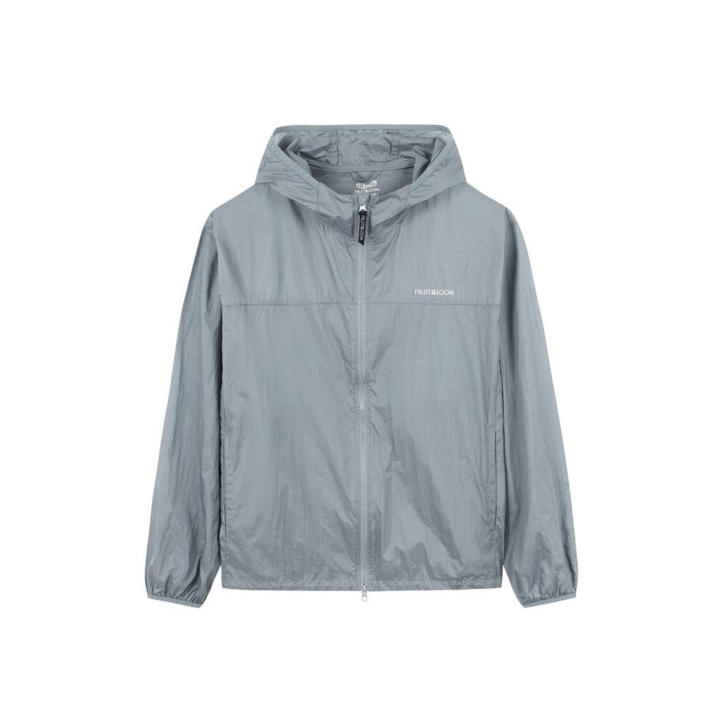 Fruit Of The Loom Pouch Lightweight Windbreaker (Grey Standard)