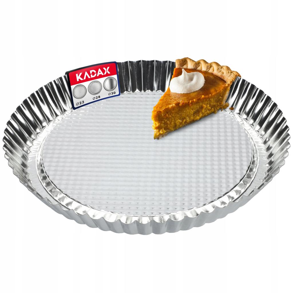 KADAX Blacha Okrągła Forma Do Pieczenia Tarty Ciast