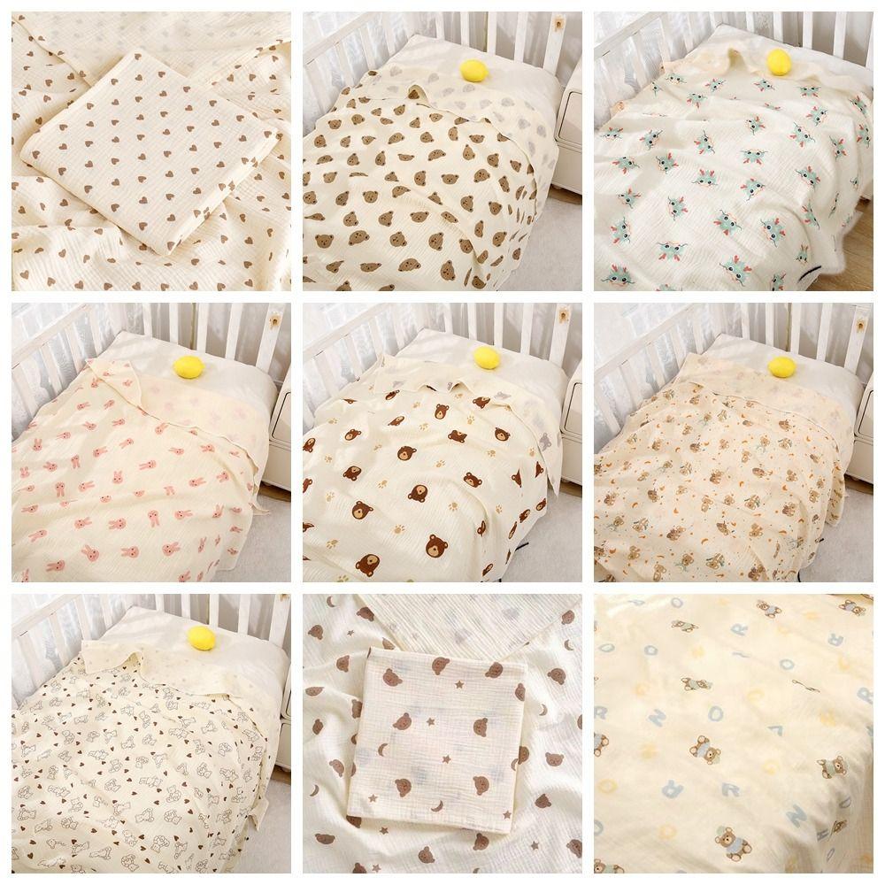 Soft Infant Strappy Blanket Cartoon Newborn Blanket Wraps Baby Swaddle Blanket  0-6 Months Babies