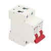 Disjoncteur miniature CC 2P Isolateur de système PV solaire Montage sur rail DIN 1000V 32A DZ47‑63Z C32