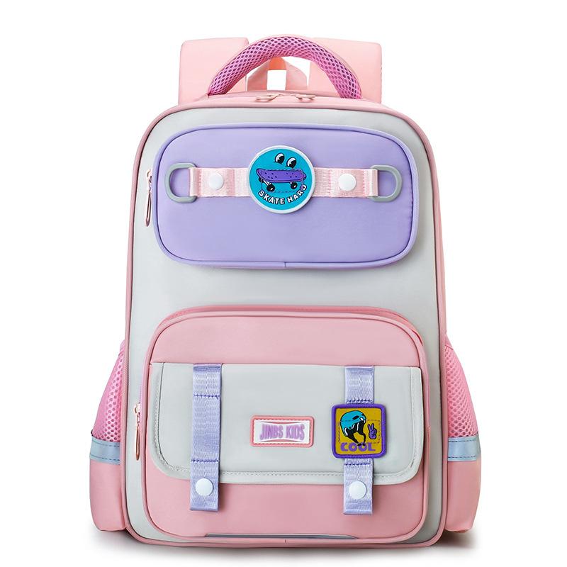 And Eyecatching Modern School Backpack In Vibrant Colors With Supportive System Carrying