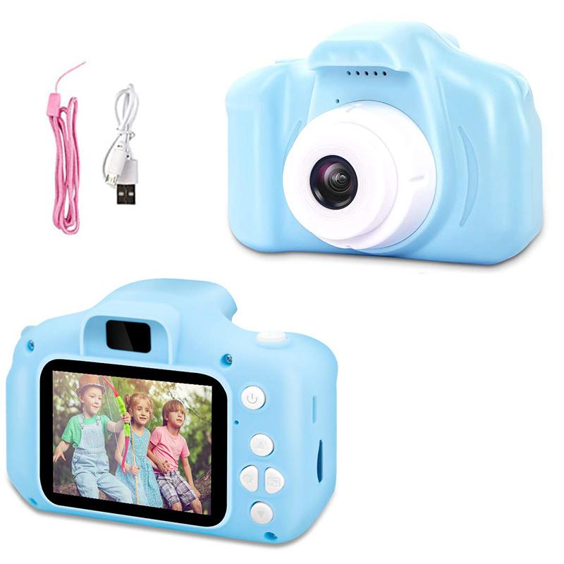 Appareil photo pour enfants Écran HD 1080P Appareil photo Vidéo Jouet 8 Millions de Pixels Dessin Animé Mignon pour Enfants Jouet de Photographie d'Extérieur