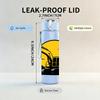 1PC Excavator Machine 750ml Color Plastic Sports Water Bottle Leakproof Flip Straw Lid Suitable for Sports Office Home Use