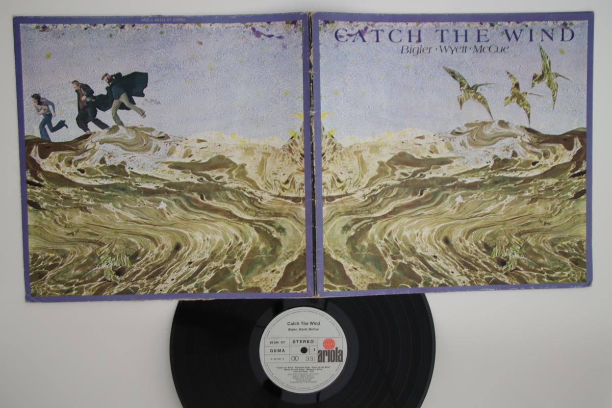 

LP Record BIGLER, WYETT, MCCUE - Catch The Wind 89345OT ARIOLA 1976 Germany Rock Used