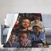 Soft House MD Dr Gregory House Throw Blanket Premium Flannel Fleece Lightweight Bed Blanket Cozy Fluffy Blankets All Season Use