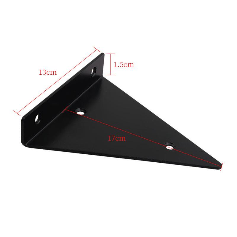 Wandhalterung Eisenmöbel Verstecktes Dreieckbrett Metall Unsichtbare Wand Schweberegal Regal Hängend