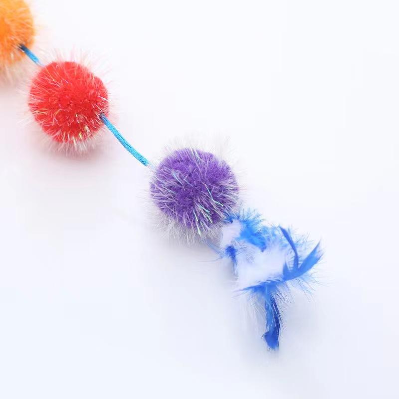 Felt Stars, Golden Onion Balls, Feather Cat Toys, Interactive Pet Supplies