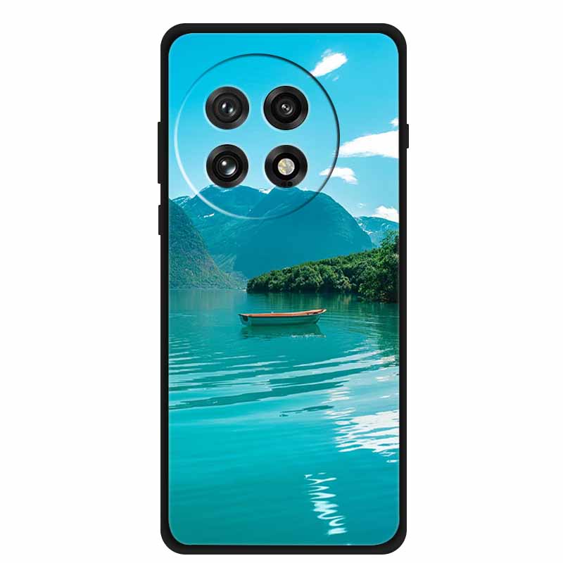 For OnePlus Ace 5 5G Phone Case Wolf Soft Black Silicone Case For OnePlus 13 5G Ace 5 Ace5 Pro 13R Back Cover Case Shockproof
