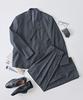 Analog Mood Tr Oversized Blazer Set-Up (Charcoal)