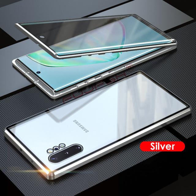 Anti Peeping Magnetic Case for SamsungS26 S25 S24 S23 Ultra Note 20 S20 FE Note 10 Plus Note 9 Double Sided Tempered Glass Cover
