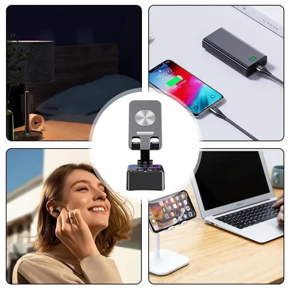 Bluetooth Speaker Adjustable Desktop Live Lazy Tablet Bracket Support Portable Wireless SpeakerNew Cell Phone Holder Stand