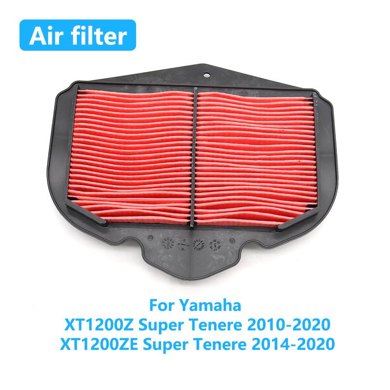 Motorcycle High Flow Air Filter For Yamaha XT1200 XT1200Z ZE Super Tenere 2010-2018   engine Intake Cleaner Accessories