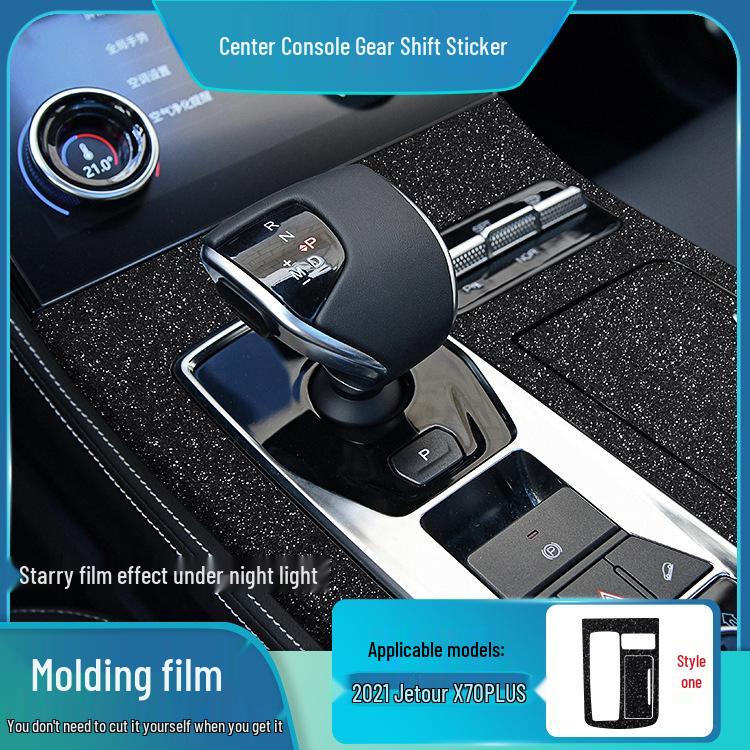 Starry Sky Film for Jetour X70 Interior and Center Console Frosted Film Sticker Replacement