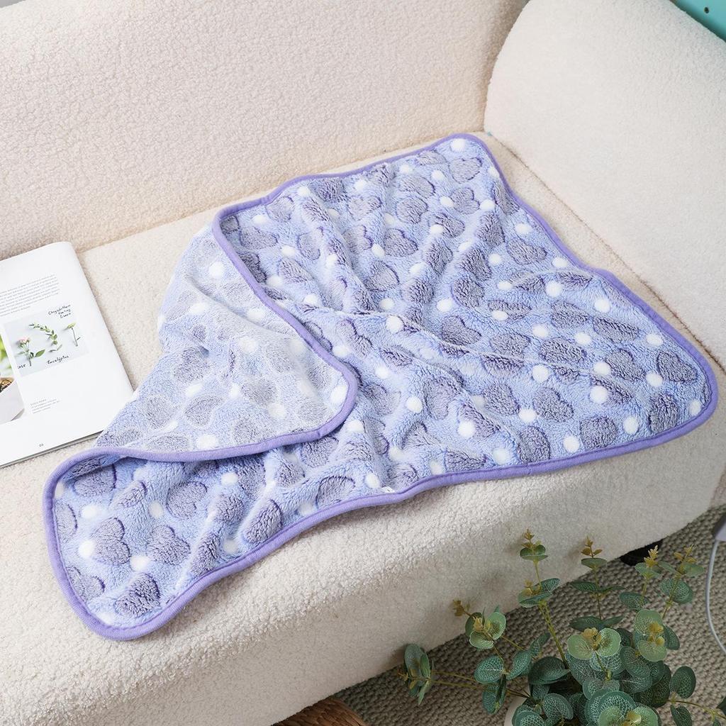 Pet Mats & Blankets: Thick Coral Fleece for Dogs & Cats