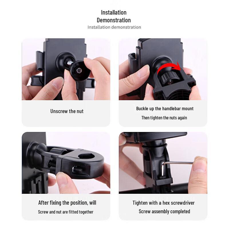 Yongjiu Bicycle & Motorcycle Phone Holder