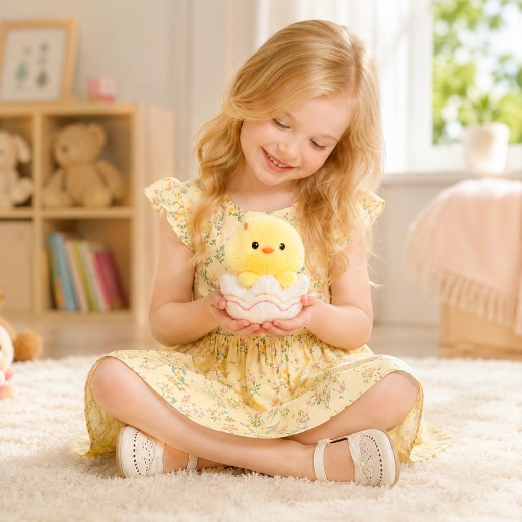 Soft Plush Stuffed Animal Toy, Cute and Cuddly for Home Decor and Play, Birthday Gift for Kids and Adults