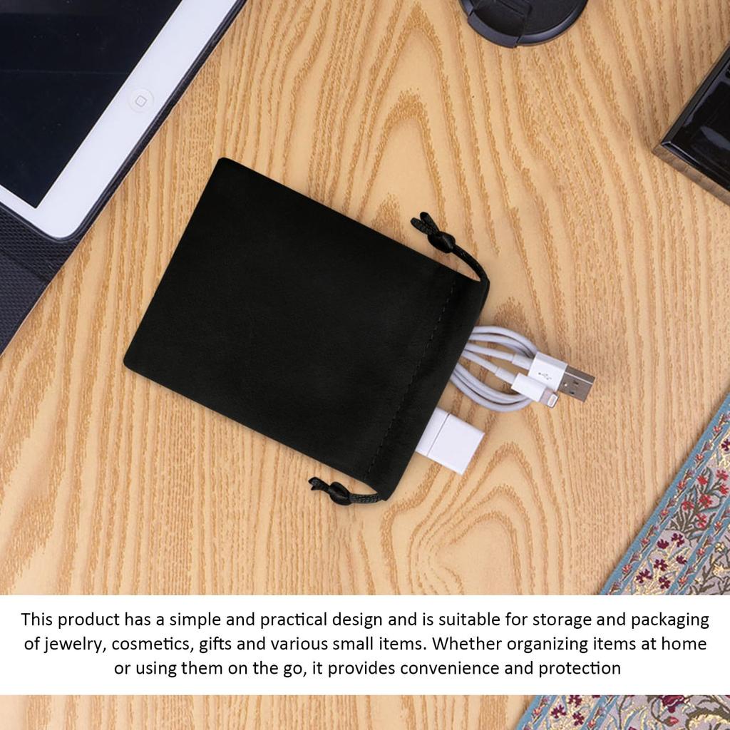 20 Pieces Velvet Bags, Jewellery Pouches, Velvet Bags with Drawstring, Gift Bags, Bags for Small Items