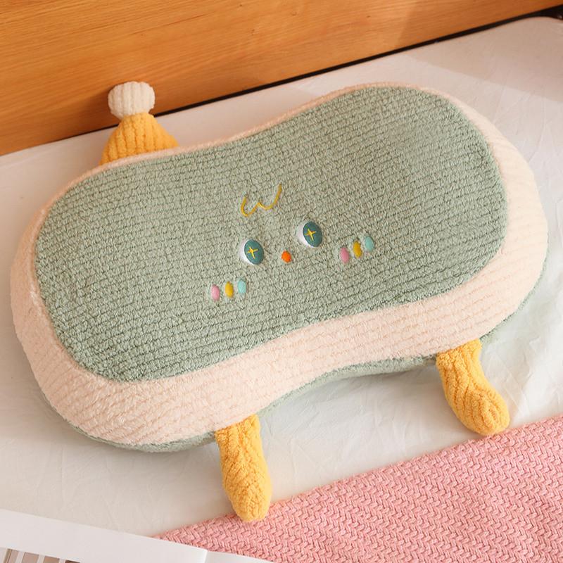 Cozy And Plush Dopamine Series Hat Doll Memory Foam Pillow Ideal For Office Relaxation