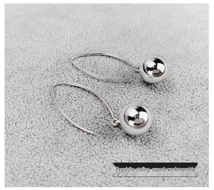 Ohrhänger im koreanischen Stil aus 925er Sterlingsilber im Vintage-Look - Ein Must-Have für Frauen