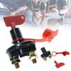 12V 24V Disconnect Battery Isolators Cut Off Kill Switch with Key Battery Power Isolators Kill Switch for Car Truck Boat