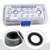 45Pcs Car A/C Compressor Gasket Seal Repair Kit NBR Air Conditioning Sealing Gasket Set With Storage Case 6 Different Size