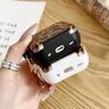 For AirPods Pro 2/Pro Protective Case PC + TPU Leopard Earphone Cover with Mirror and Hook
