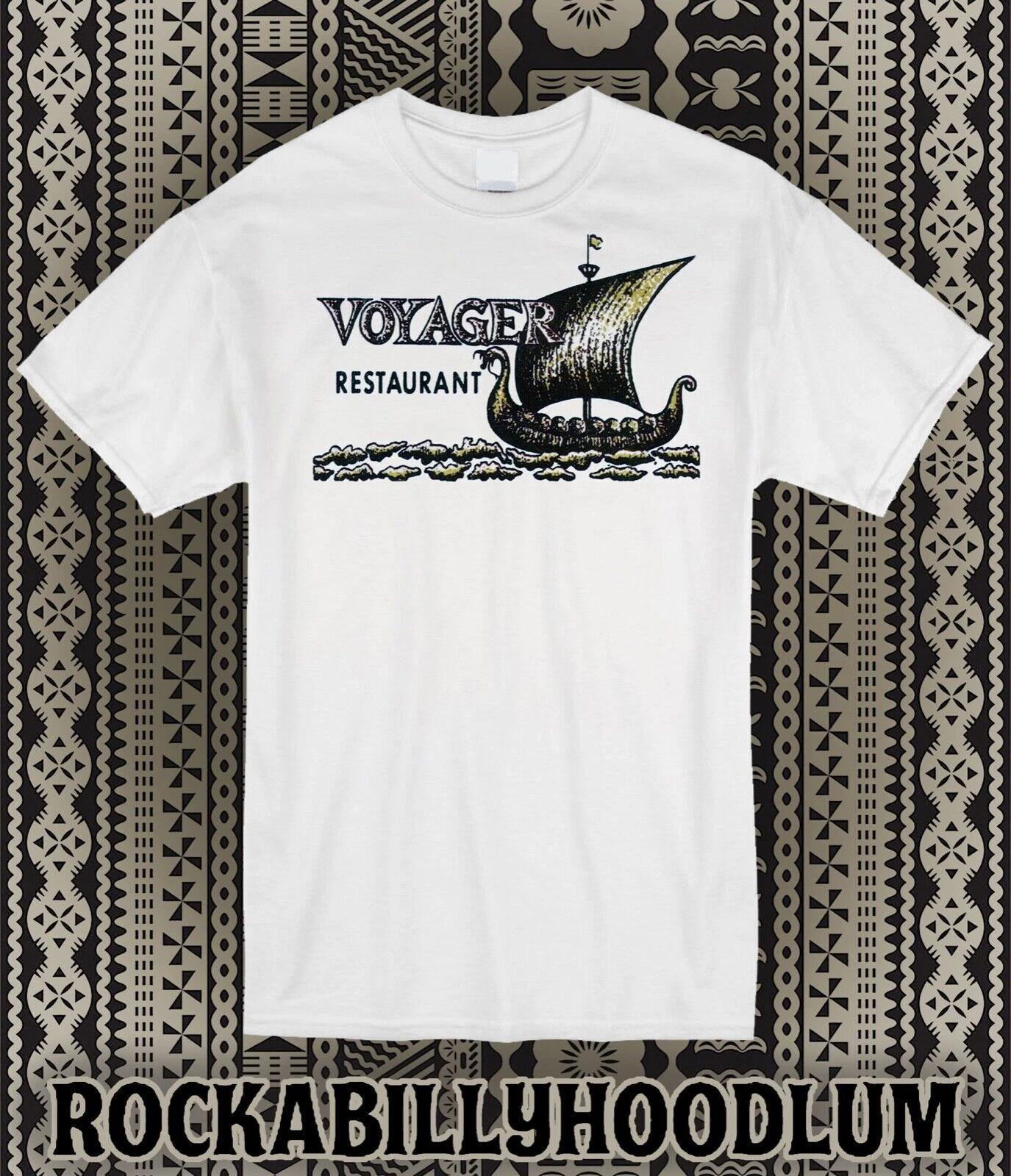 Retro Tiki Art Tee T Shirt Cotton Mug Bar Restaurant The Voyager L