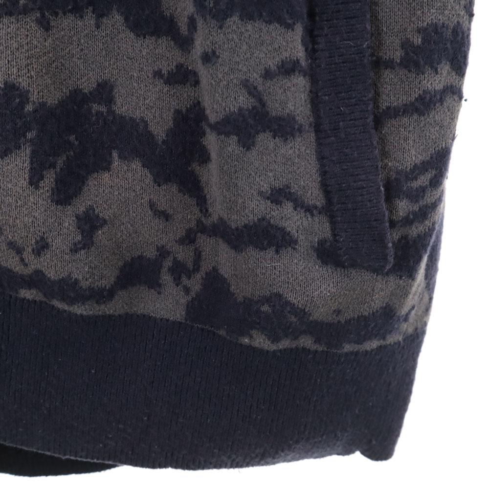 ALLSAINTS Overall handle Knit jacket XS Navy other Men's Used